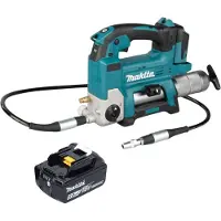 Makita Pompe à graisse sans fil DGP 180 T1 18 V 690 bar + 1x batterie 5,0 Ah - sans chargeur