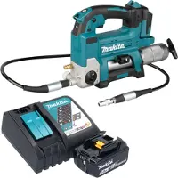 Makita Pompe à graisse sans fil DGP 180 RG1 18 V 690 bar + 1x batterie 6,0 Ah + chargeur