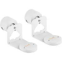 My Wall HS47WL (1 paire, Inclinable, Pivotant, Rotatif), Pied + support mural pour enceinte, Blanc