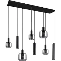 TRIO Lampe suspendue pour table à manger Mataro avec pendules