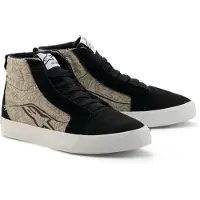 Alpinestars Ride-63 Canvas, chaussures ,Noir/Blanc ,12.5 US