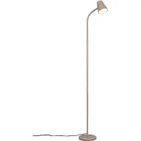 TRIO Lampadaire LED, métal, marron , flexible, H 145 cm