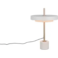 TRIO LED, lampe de table, gris, Touchdimmer, H 45,5 cm