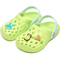 Ladeheid Sabots pour enfants, pour filles et garçons, sabots de jardin légers, chaussures de jardin pour enfants LA-CA-15 (pistache, 29/30 EU)
