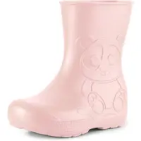 Ladeheid Eva Enfants Garçons Filles Bottes de pluie LA-CA-10 (rose poudré, 24/25 UE)
