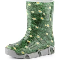 Ladeheid Bottes en caoutchouc doublées pour enfants (filles et garçons) SwkBW (herbe, 21/22)
