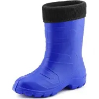 Ladeheid Femmes Thermo Eva Bottes en caoutchouc poids plume LALMG879 (bleuet/noir, 38 UE)