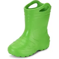 Ladeheid Kinder Mädchen Jungen federleichte Eva Gummistiefel KL051-S (Vert, 25 EU)