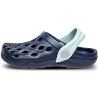 Ladeheid Sabots pour enfants, pour filles et garçons, sabots de jardin légers, chaussures de jardin pour enfants LA-CA-14 (bleu marine, 28/29 EU)