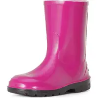 Ladeheid Enfants Filles Garçons Bottes de pluie LA-939 (Fuchsia, 28 UE)