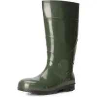 Ladeheid Bottes PVC pour hommes LA-914 (vert, 43)
