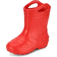 Ladeheid Bottes en caoutchouc Eva ultra-légères pour filles et garçons KL051-S (rouge, taille 35 EU)