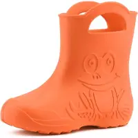 Ladeheid Eva Enfants Garçons Filles Bottes de pluie LA-CA-01 (Orange (151c), 24/25 EU)