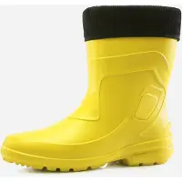 Ladeheid Bottes en caoutchouc Thermo Eva pour femmes LA-800-2017 (jaune foncé/noir, 41)