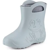 Ladeheid Eva Enfants Garçons Filles Bottes de pluie fourrées LA-CA-03 (Gris, 24/25 EU)