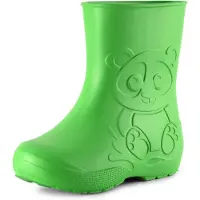 Ladeheid Eva Enfants Garçons Filles Bottes de pluie LA-CA-10 (Vert, 28/29 EU)