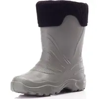 Ladeheid Bottes en caoutchouc Eva Thermo ultra-légères pour enfants (filles et garçons), doublées, LA-861 (gris/noir, 30/31)