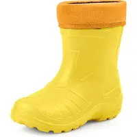 Ladeheid Bottes en caoutchouc Eva Thermo ultra-légères pour enfants (filles et garçons), doublées, pour la pluie, modèle KL050 (Sonnig, taille 32 EU)