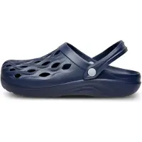 Ladeheid Sabots légers en EVA pour homme , sabots de jardin, chaussures de jardin LA-CA-17 (bleu marine, 41 EU)