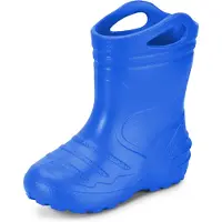 Ladeheid Kinder Mädchen Jungen federleichte Eva Gummistiefel KL051-S (bleu, 24 EU)