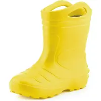 Ladeheid - Bottes en caoutchouc Eva Thermo ultra-légères pour filles et garçons, doublées, KL051 (Sonnig, 25)
