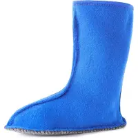 Ladeheid Enfants Filles Garçons Chaussettes Chauffantes pour Bottes en Caoutchouc LA-CA-10 LA-CA-11 (cobalt, 28/29 EU)