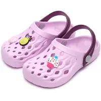 Ladeheid Sabots pour enfants, pour filles et garçons, sabots de jardin légers, chaussures de jardin pour enfants LA-CA-15 (Lilla, 27/28 EU)