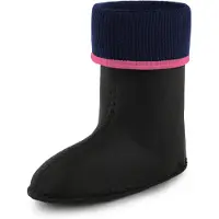 Ladeheid - Chaussettes chaudes pour bottes en caoutchouc, filles et garçons, KL058 (rose, taille 27 EU)