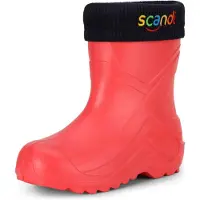 Ladeheid Enfants Filles Garçons Bottes de pluie thermo Eva doublées LA-763 (Rosa191u, 29 UE)