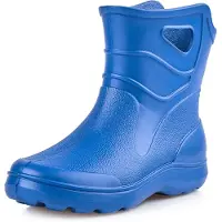 Ladeheid Femmes bottes en caoutchouc légères Eva KL027D (bleu, 37)