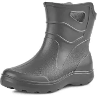 Ladeheid Femmes bottes en caoutchouc légères Eva KL027D (Graphite, 36)
