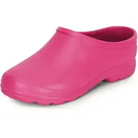 Ladeheid femmes et hommes sabots légers Eva sabots de jardin chaussures de jardin LADW001 (rose 6108, 36)