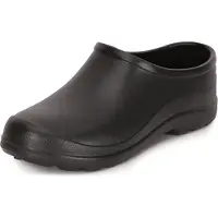 Ladeheid femmes et hommes sabots légers Eva sabots de jardin chaussures de jardin LADW001 (noir, 36)