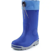 Ladeheid Enfants Filles Garçons Bottes de pluie LARB014 (Bleuet, 25)
