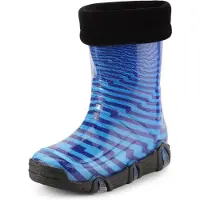 Ladeheid Bottes en caoutchouc pour enfants (filles et garçons), doublées, modèle Swk2021 (motif 56, 21/22)