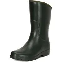 Ladeheid Bottes de pluie légères en caoutchouc Eva pour femmes de la marque (vert, taille 36 EU)