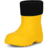 Ladeheid Enfants Filles Garçons Bottes de pluie légères Eva LADW007 (Jaune 1032, 26/27 EU)