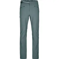Ortovox - Pantalon résistant à l'eau de randonnée - Brenta Pants M Dark Arctic Grey pour Homme en Laine - Taille L - Gris