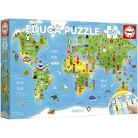 Educa Puzzle - Les filles du monde - 150 pièces XXL en carton