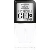 Wibo Incredible Gel Base Gel Polish Base 8.5Ml (Transparent, Vernis effet gel, Vernis gel UV)