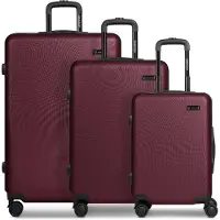 SMARTBOX Ensemble de bagages bordeaux