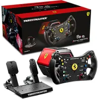 Thrustmaster Volant Gaming T818 Ferrari 488 GT3 + Pédalier pour PC