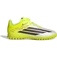 Adidas F50 Club Hook&loop Tf Junior Football Boots Jaune EU 38 Enfants