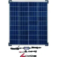Optimate Chargeur de batterie SOLAR + 80W Solar-Pa Chargeur SolarImpuls 12V, 6.67A STD/AGM/Gel