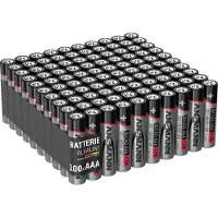 Ansmann 1521-0039 Piles alcalines, Micro AAA, paquet de 100