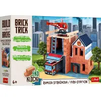 Trefl Feuerwache Brick Trick 61915 - (Kreatives Spielzeug)