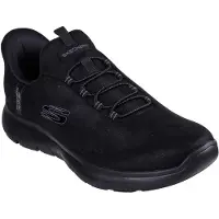 SKECHERS Herren Slip-ins Summits - Korlo Sneaker 232940 Black, Taille:42 EU