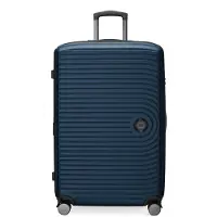 Hauptstadtkoffer Mitte - Grande valise à 4 roulettes doubles Valise XL avec extension, valise rigide TSA stable, 130 L, bleu foncé