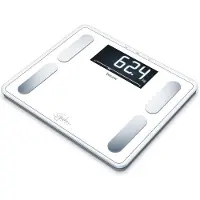 Beurer 73573 Körperanalysewaage BF 410 SignatureLine weiß für max. 200,0 kg