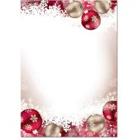 Sigel Papier à motifs de Noël Sigel DP041 gelé DIN A4 90 g-m² multicolore 100 feuille